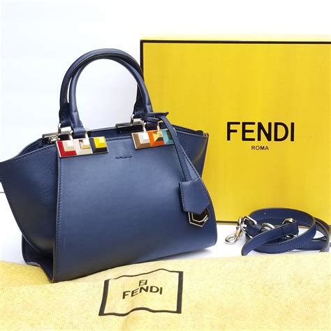 fendi petite 3jours tote|Fendi Petite 3Jours Studded Tote .